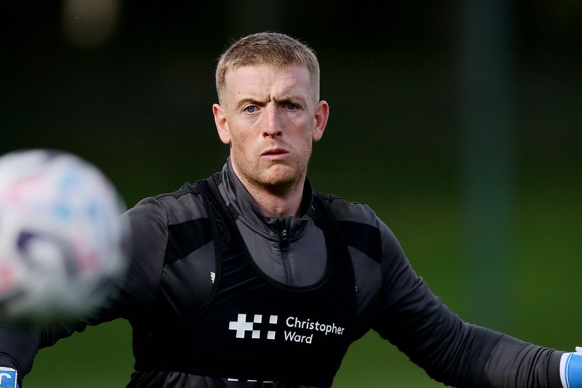 Everton goalkeeper Jordan Pickford