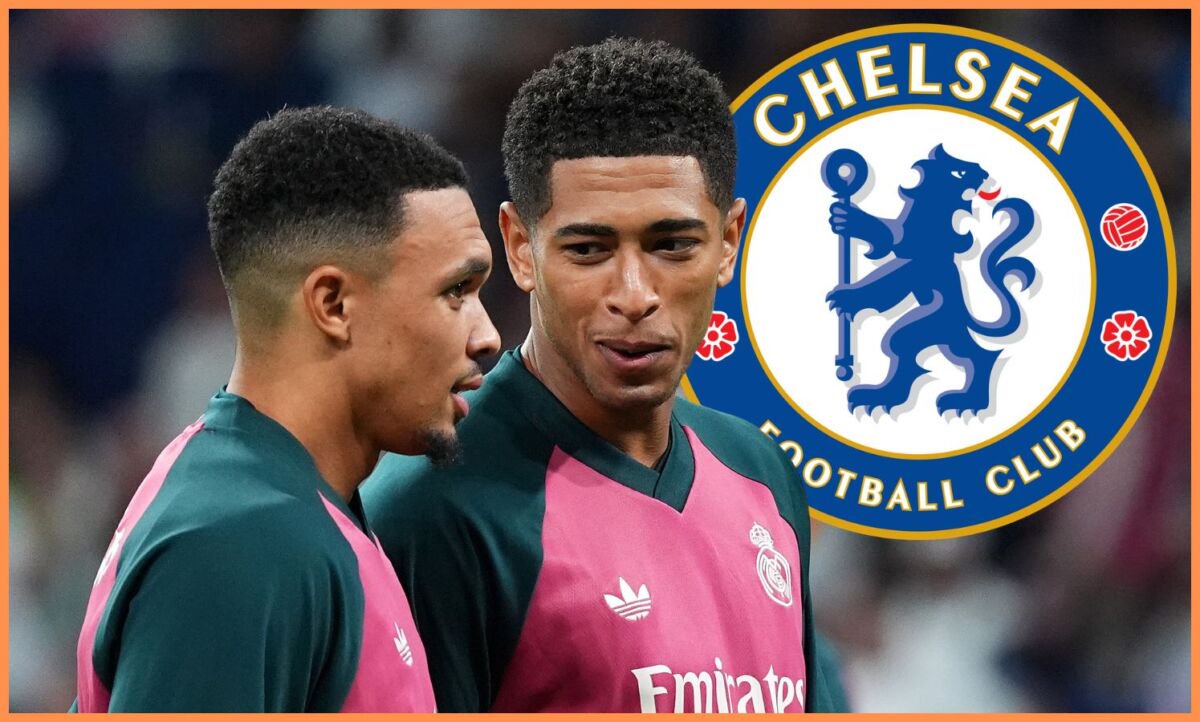 Trent Alexander-Arnold and Jude Bellingham