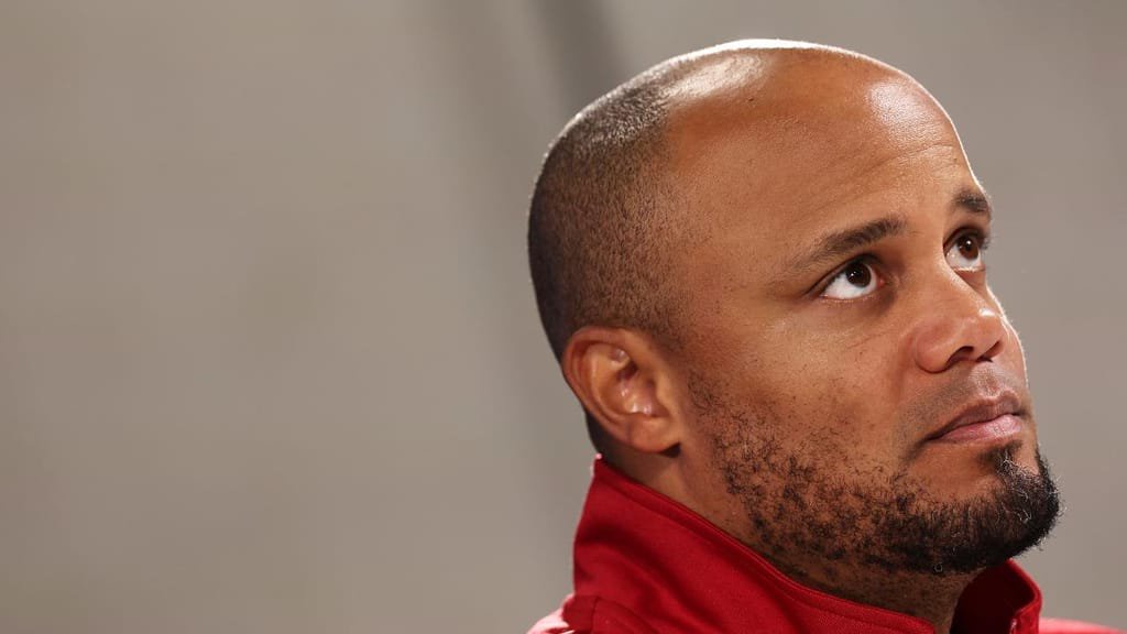Vincent Kompany, treinador do Bayern Munique, na antevisão ao jogo com o Benfica (ANNA SZILAGYI/EPA)