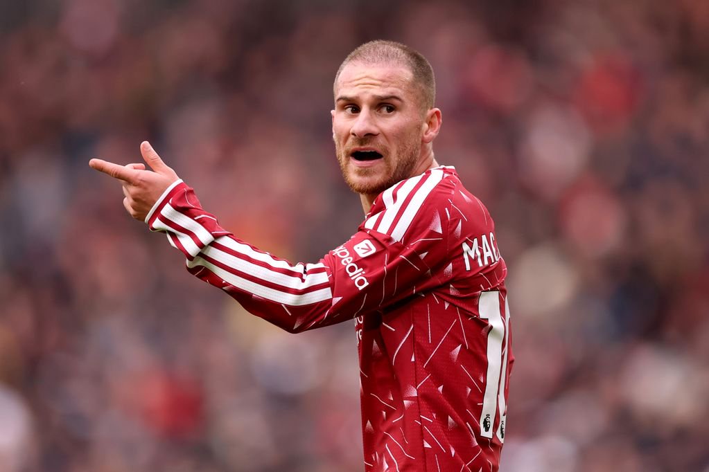 Alexis Mac Allister of Liverpool reacts during the Premier League 2026/27 match between Liverpool FC and Brighton & Hove Albion