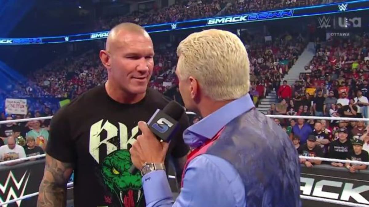 Cody Rhodes and Randy Orton at WWE SmackDown