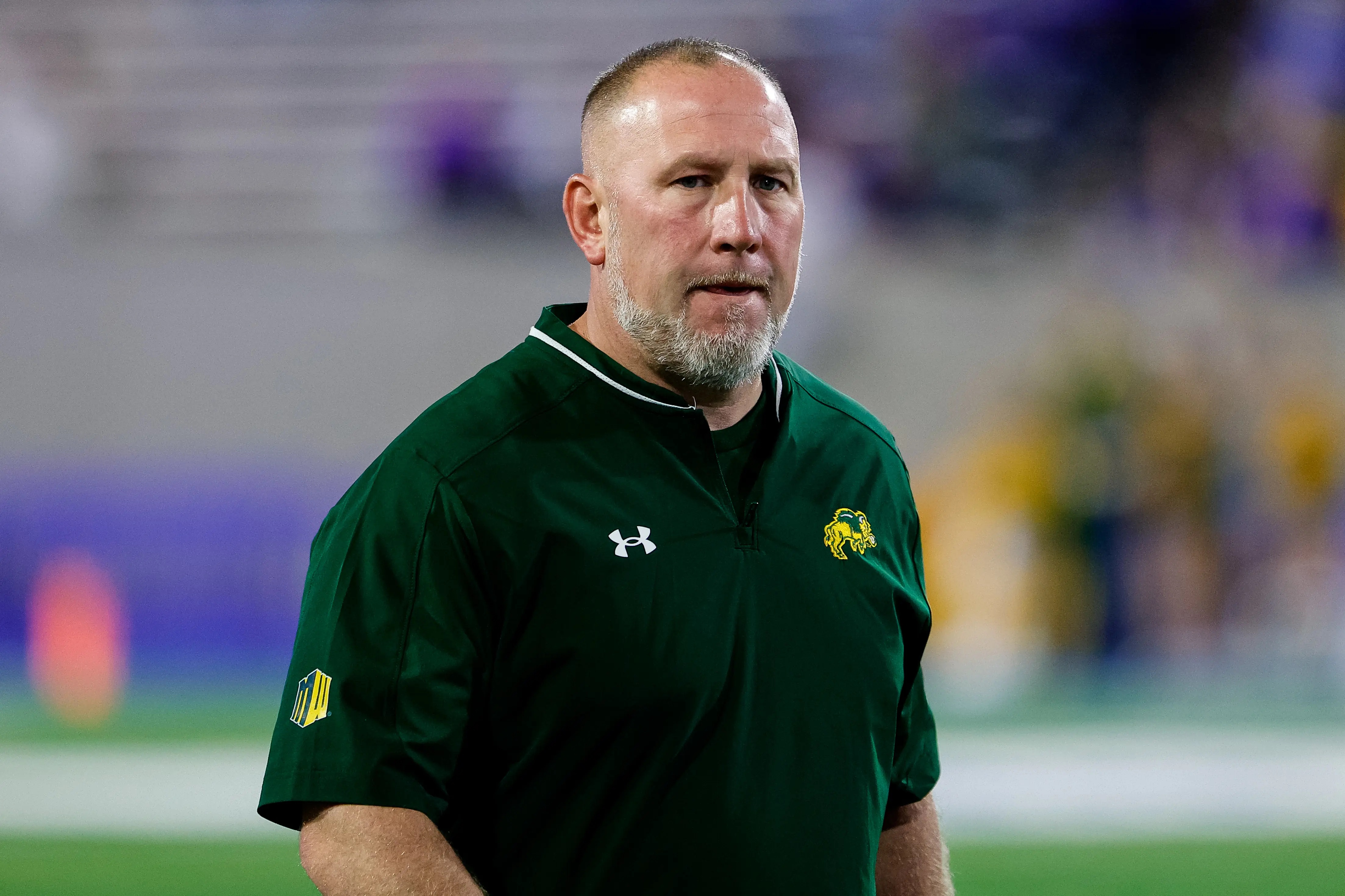 North Dakota State coach Tim Polasek 