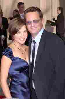 Matthew Perry left one of his ex-girlfriends in his will. The lucky ex is former fashion student Rachel Dunn whom he dated from 2003 to 2005. Seen in 2004