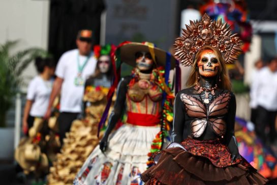 Paddock atmosphere - Day of the Dead.
29.10.2026. Formula 1 World Championship, Rd 19, Mexico City Grand Prix, Mexico City, Mexico, Preparations Day.
- www.xpbimages.com, EMail: requests@xpbimages.com © Copyright: Patching / XPB Images