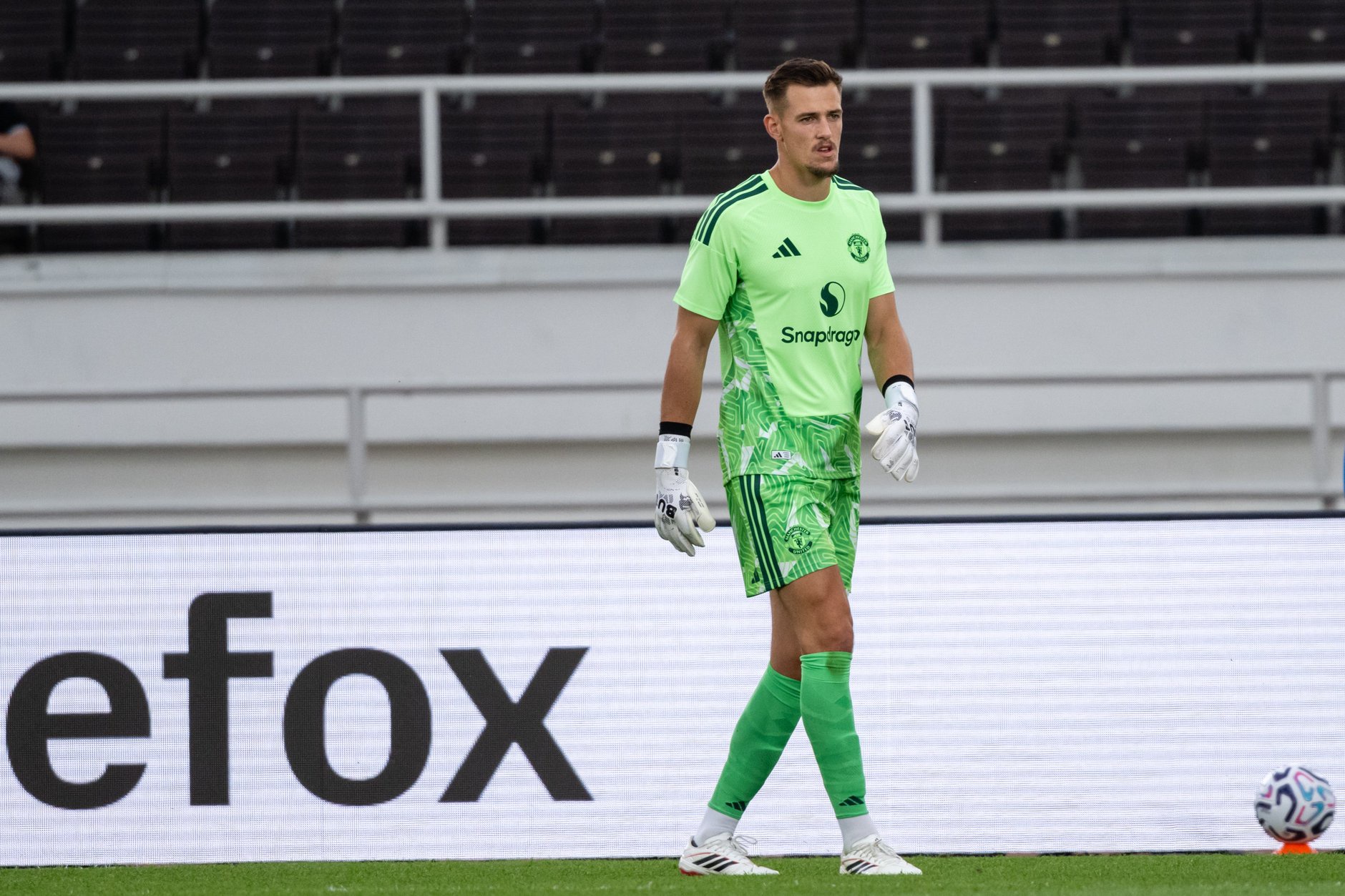Radek Vitek for Manchester United during pre-season