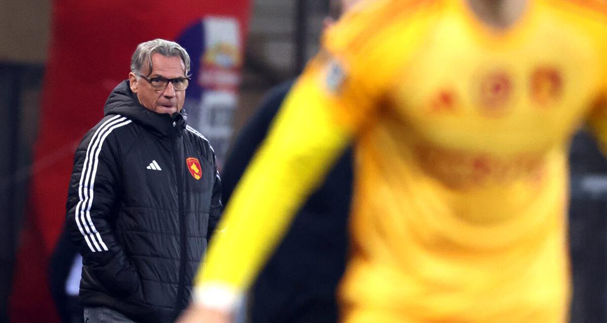 Didier Santini, coach de Rodez