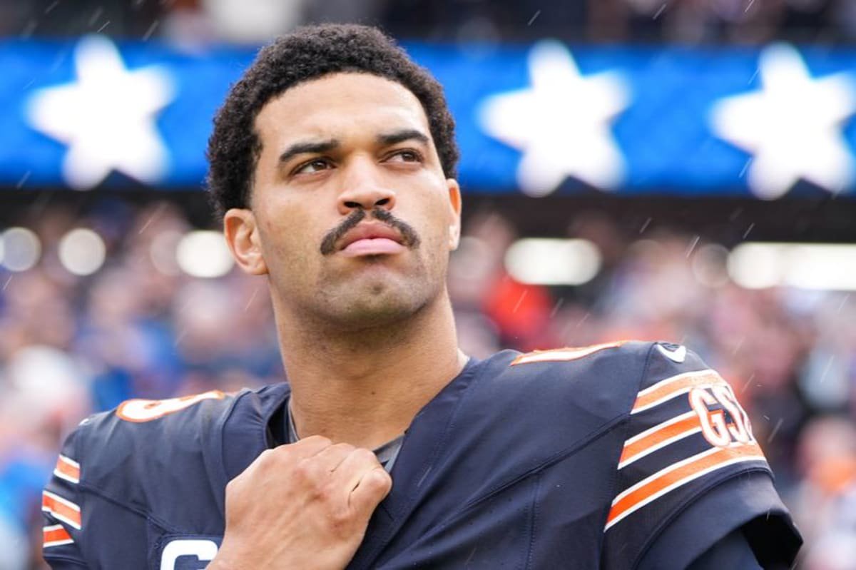 Chicago Bears quarterback Caleb Williams