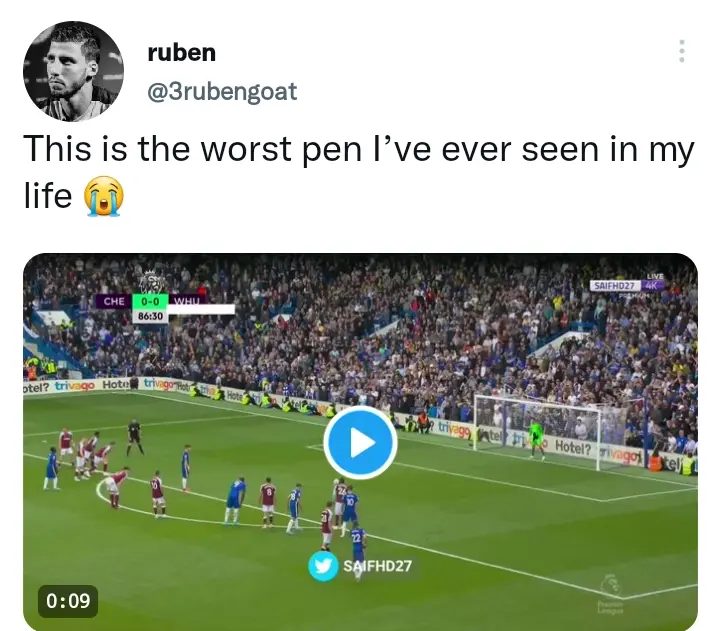 The Worst penalty ever