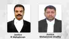 Justices R Mahadevan and Justices  Mohammed Shafiq