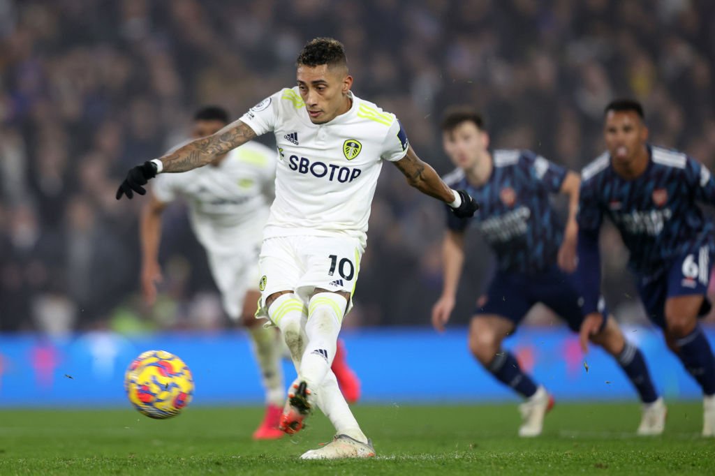 Arsenal Tottenham Chelsea Barcelona all linked with Leeds United star Raphinha