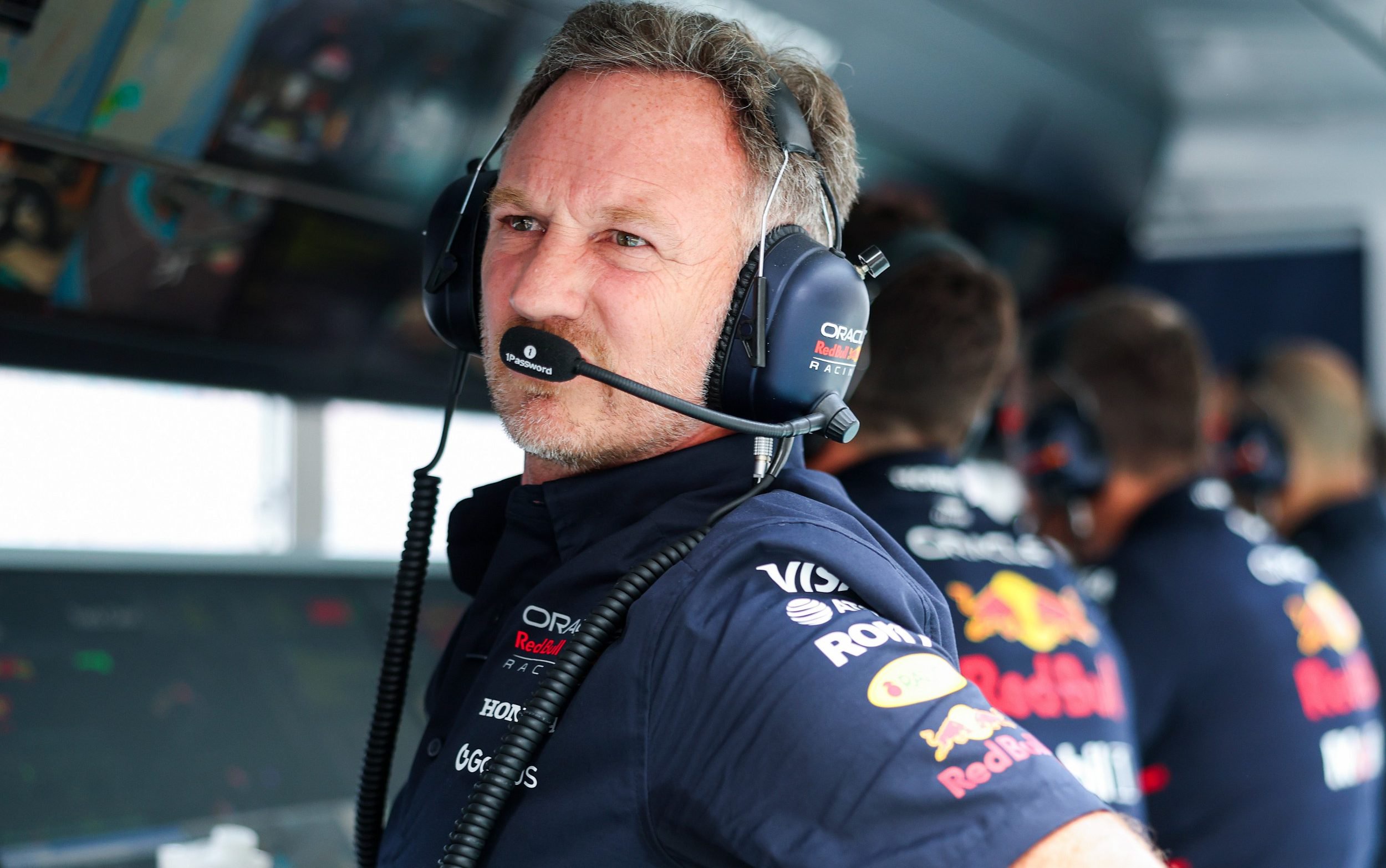Horner as team principal of Oracle Red Bull Racing in May 2025