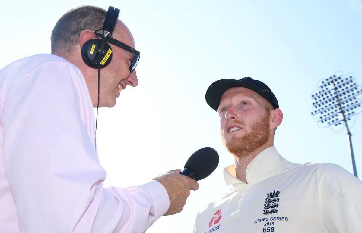 Jonathan Agnew interviews Ben Stokes after his match-winning Ashes century at Headingley in 2019