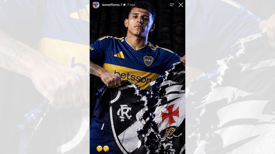  Flores, do Boca Juniors, rebateu Thiago Mendes
