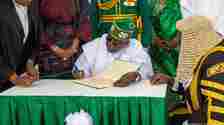 Nigeria Einweihung des neuen Präsidenten Bola Ahmed Tinubu