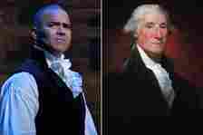 Christopher Jackson in 'Hamilton'; George Washington 