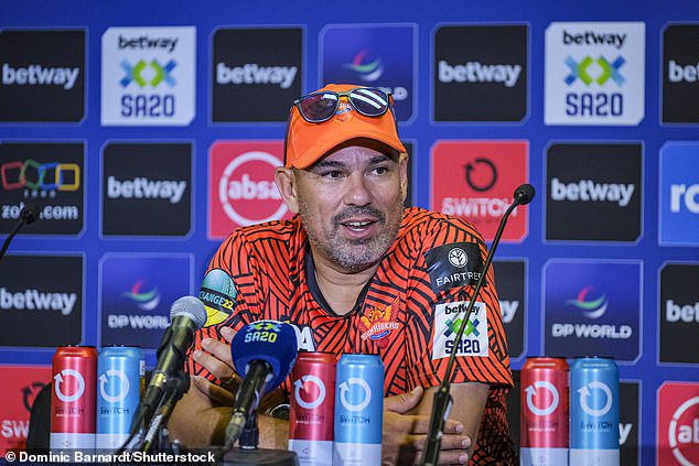 Hampshire's Russell Domingo (pictured during his time with Sunrisers Eastern Cape) is one of the County Championship coaches unhappy with its controversial new substitution rules