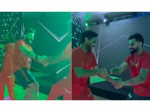 Virat Kohli drops epic "kikli boys" moment with RCB teammate Bhuvneshwar Kumar