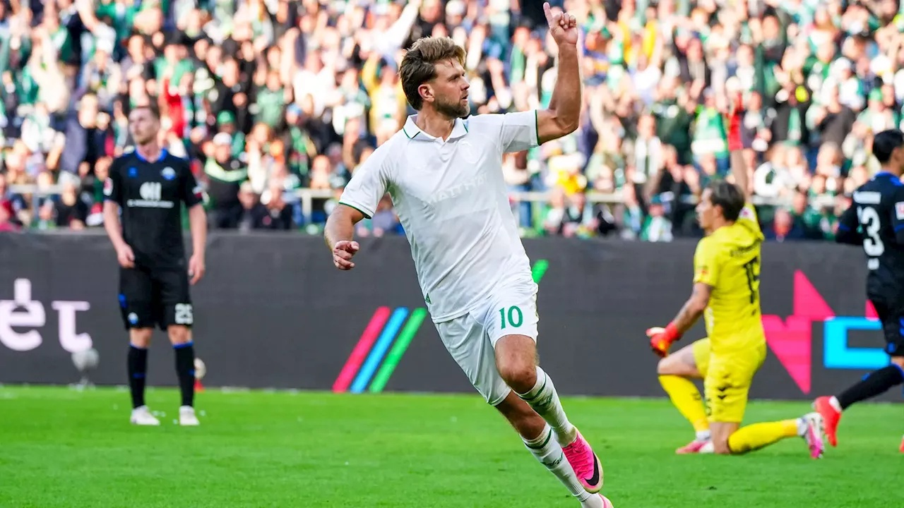 Füllkrug dreht nach 0:2-Rückstand auf: Werder feiert Comeback, verpasst aber das Geburtstagsgeschenk