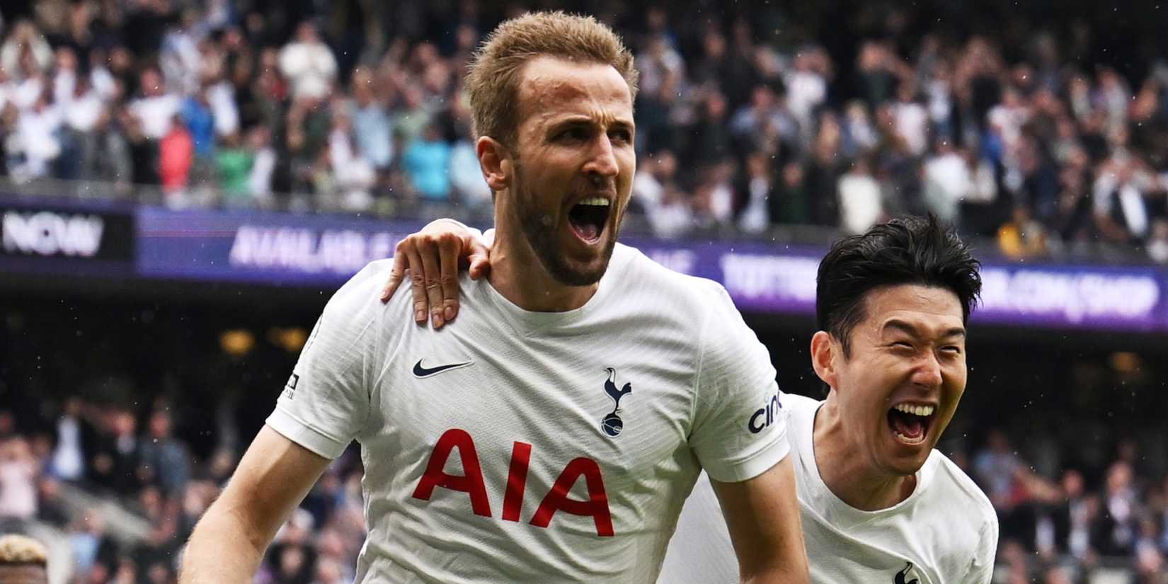 Harry Kane scores for Tottenham vs Burnley 2022 (Heung-min Son)