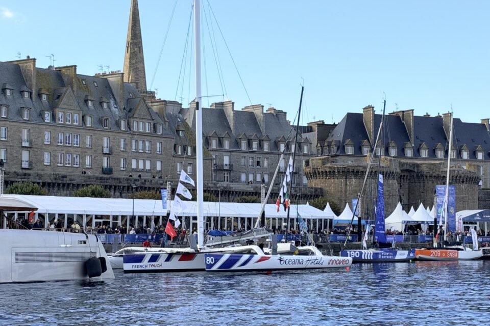 French Touch Oceania est arrivé au village de la Route du Rhum à Saint-Malo.