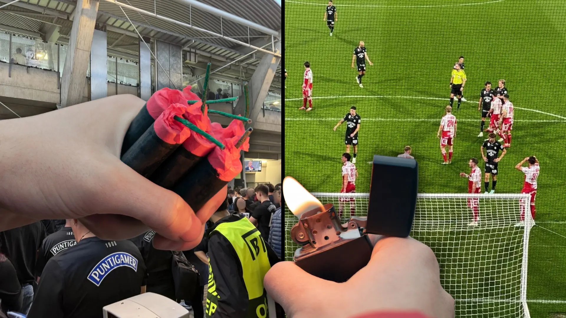 Das Bild zeigt das 204. Grazer Derby.