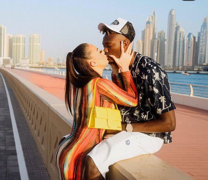 Tammy Abraham Shares Loved Up Photos Of Him And His Girlfriend As They Celebrate Their Anniversary.  B77e67f349fa40f697b40a9ed403e8d4?quality=uhq&resize=720