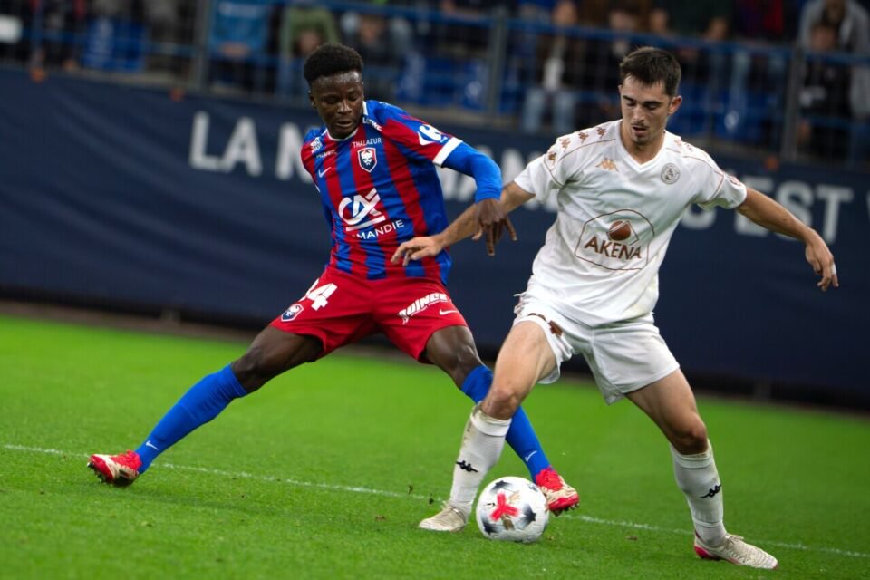 Lassana Diomandé a marqué des points lors du match contre La Roche, même si le jeune latéral gauche en a encore sous les crampons.