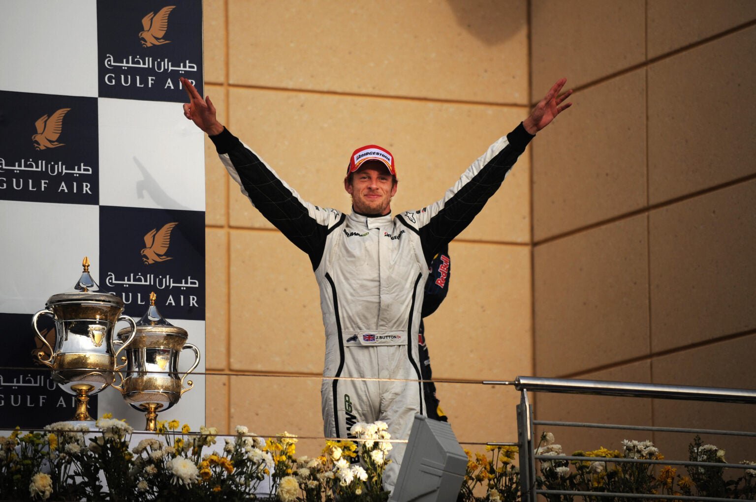 Brawn GP's British driver Jenson Button
