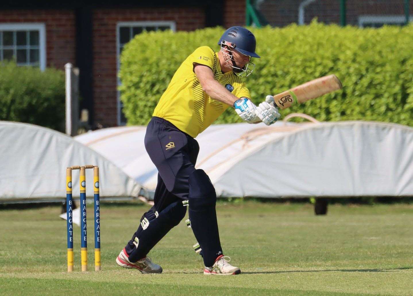 Opener Terry Crabb top scored for Lymington (Photo: James Robinson)