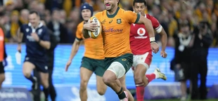 Australia edges Wales 25-16 to deliver a win in Joe Schmidt’s first match in charge