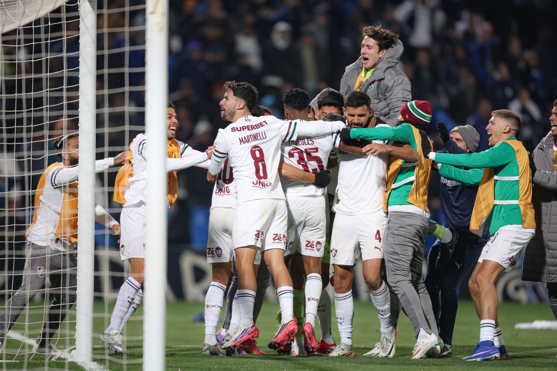 Fluminense passou das oitavas e das quartas fora de casa nesta edi&ccedil;&atilde;o da Libertadores, contra Independiente Rivadavia (ARG) e Platense (ARG)
 - Marcelo Gon&ccedil;alves / Fluminense FC