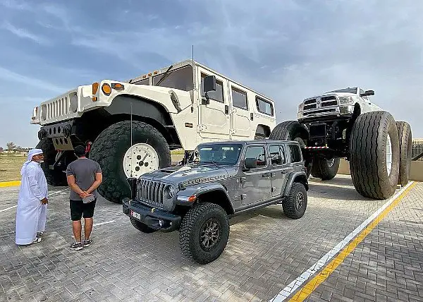 Dubai Sheikh's Giant Hummer H1 “X3” Is Three Times Bigger Than A Regular Hummer H1 - autojosh