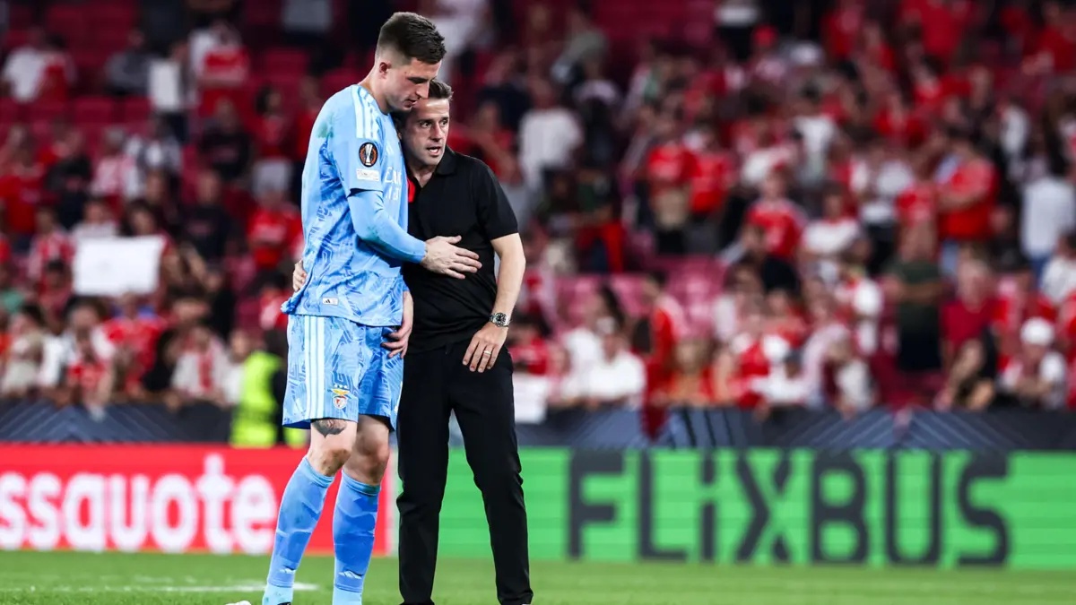 Trubin e Marco Silva