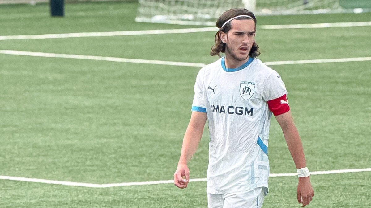 Milan Leccese, jeune espoir marseillais de l'Olympique de Marseille