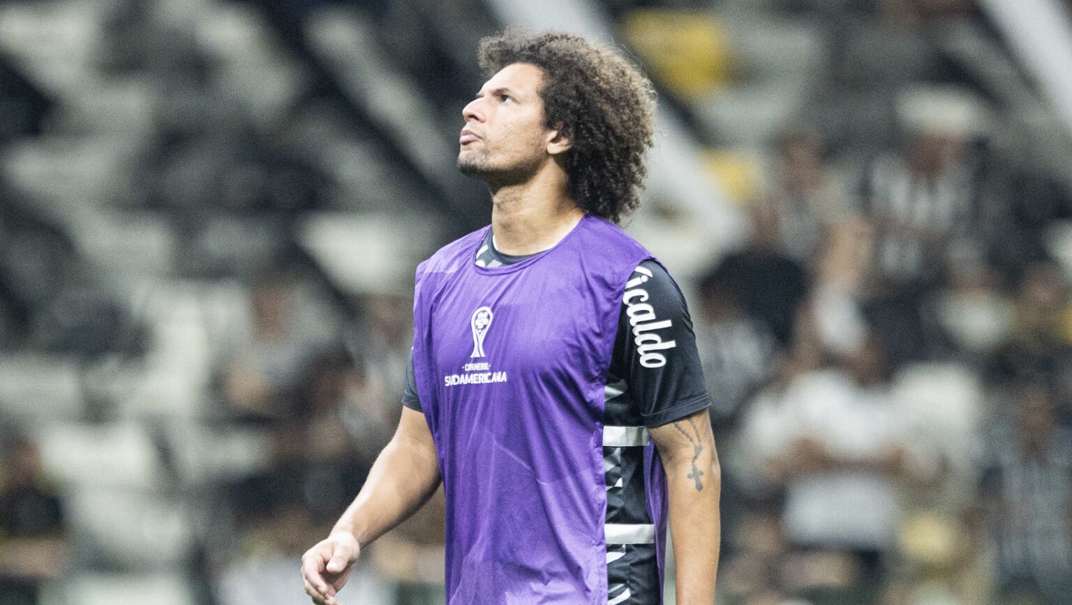 Arão virou assunto - Foto: Reinaldo Campos/ Santos F.C.