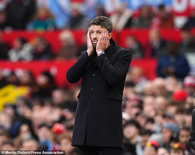 Carrick's future at Old Trafford is in jeopardy after Sunday's awful 3-0 defeat by Bournemouth