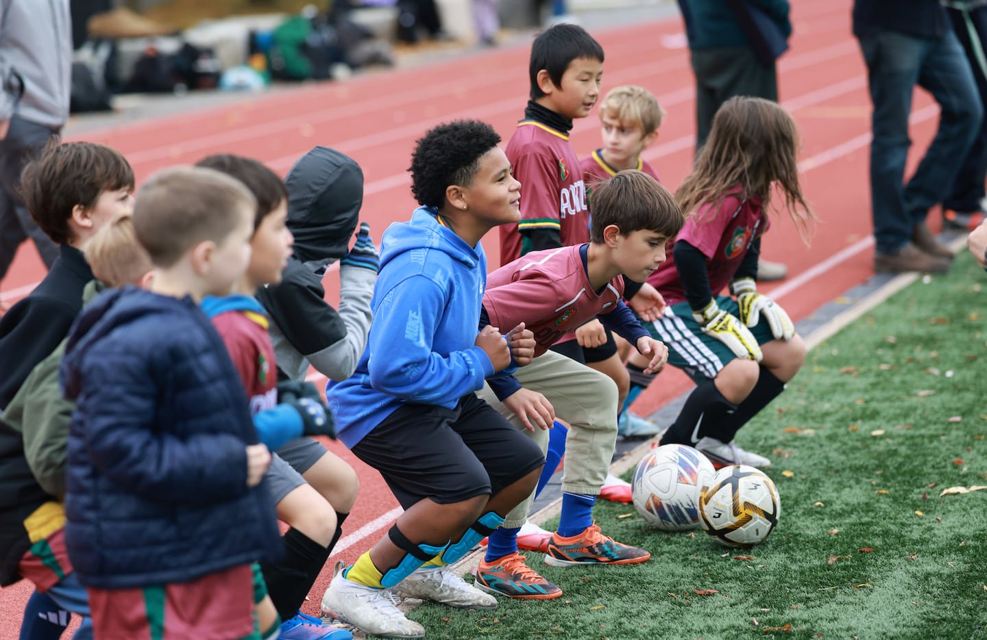 Cambridge Youth Soccer spans all ages and puts kids of different abilities on the same team.