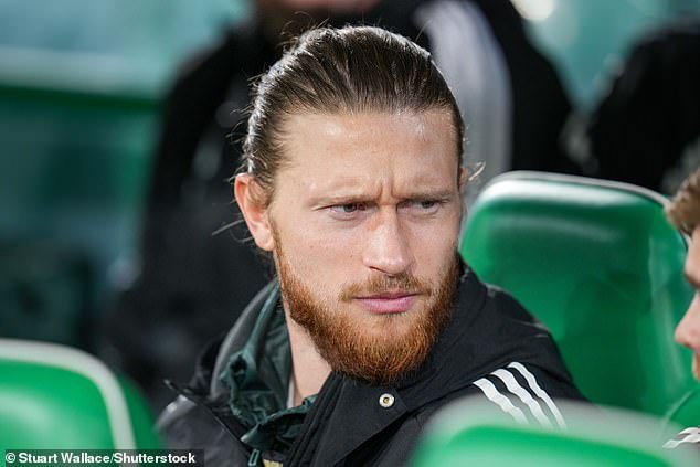 The sight of £11million striker Kasper Hogh warming the bench at Celtic has become the norm