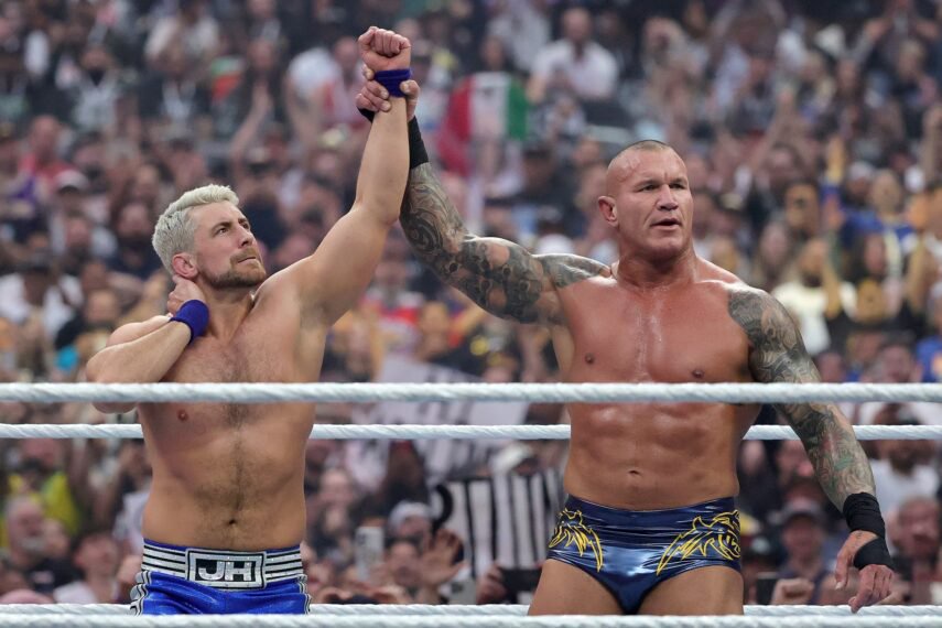Joe Hendry and Randy Orton at WrestleMania 41
