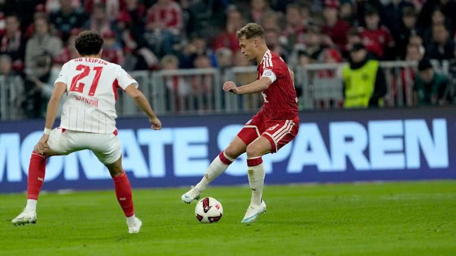 Kimmich deu uma linda assistência no primeiro gol –
