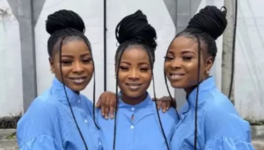 (Photos) Meet The Triplets Who Want To Marry One Man