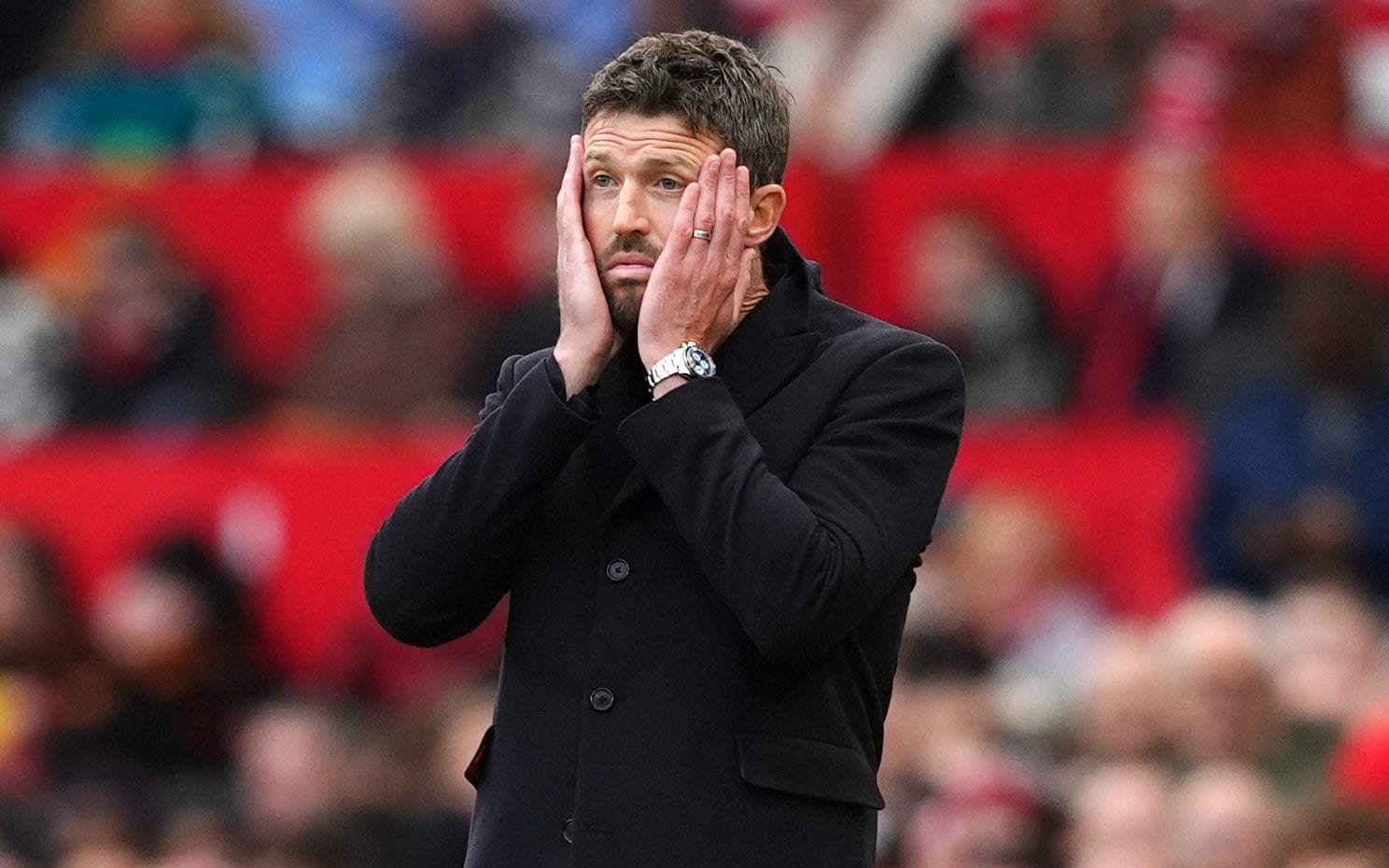 Manchester United interim head coach Michael Carrick