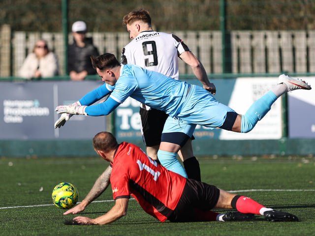 Peacehaven and Telscombe v Ashford United, Isthmian SE