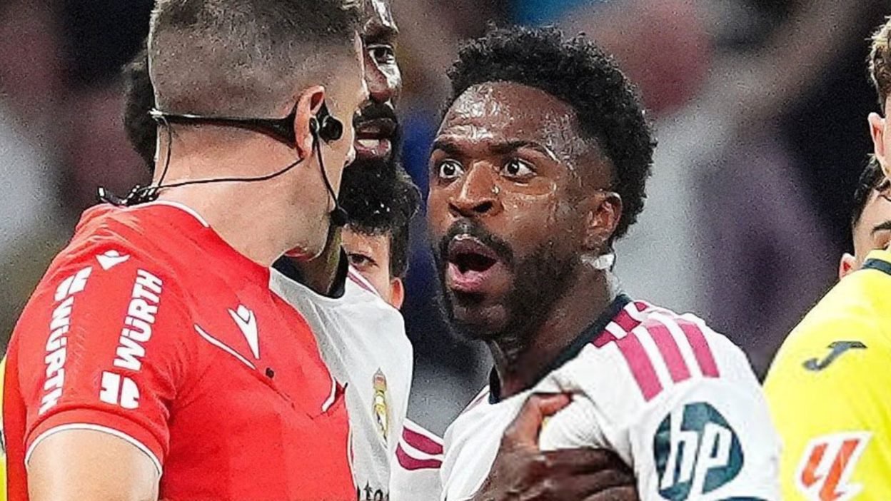 Vinicius Junior Suspended For Four Matches After Villarreal Incident, El Clasico In Doubt
