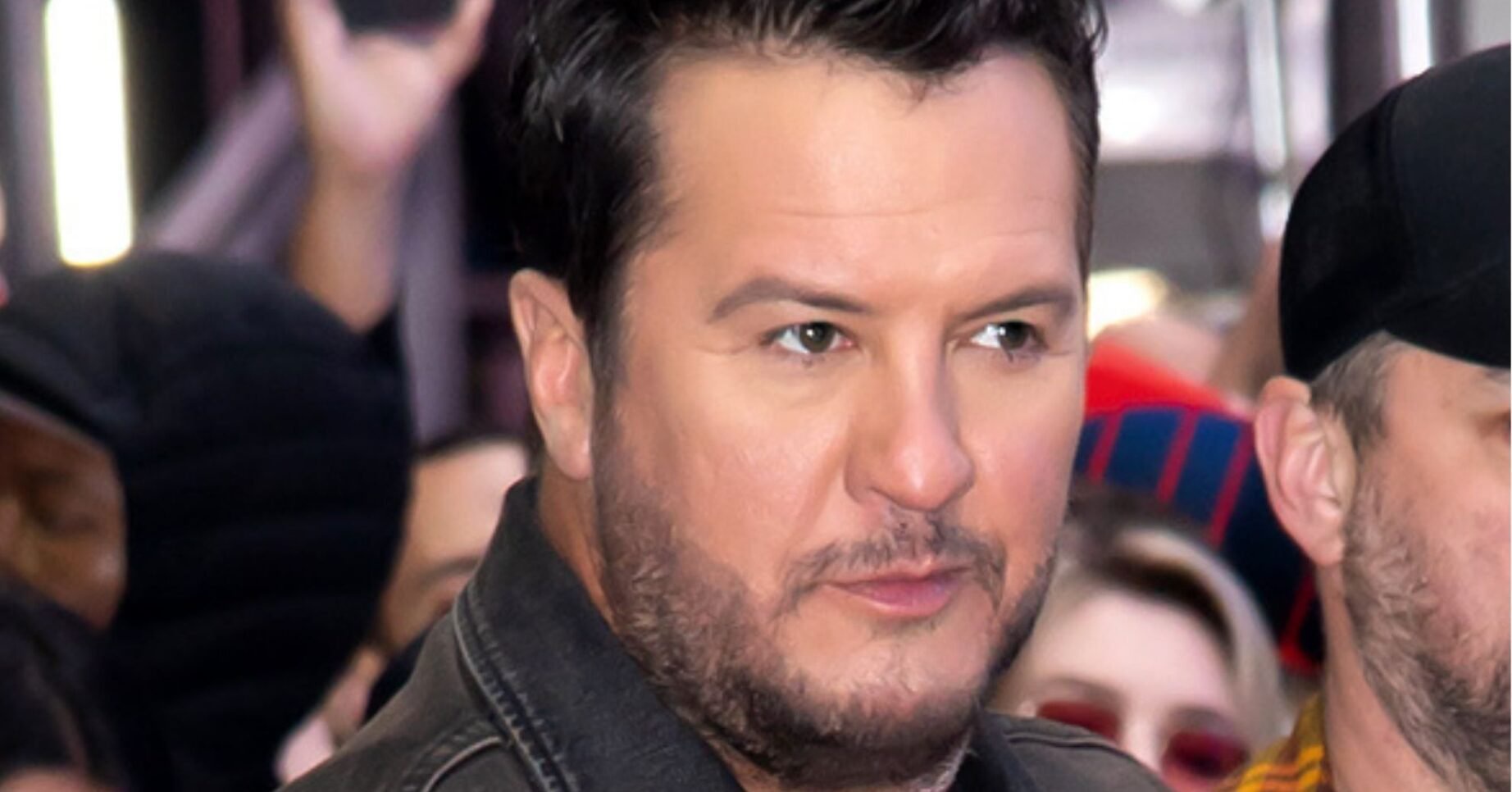 Luke Bryan looking in front