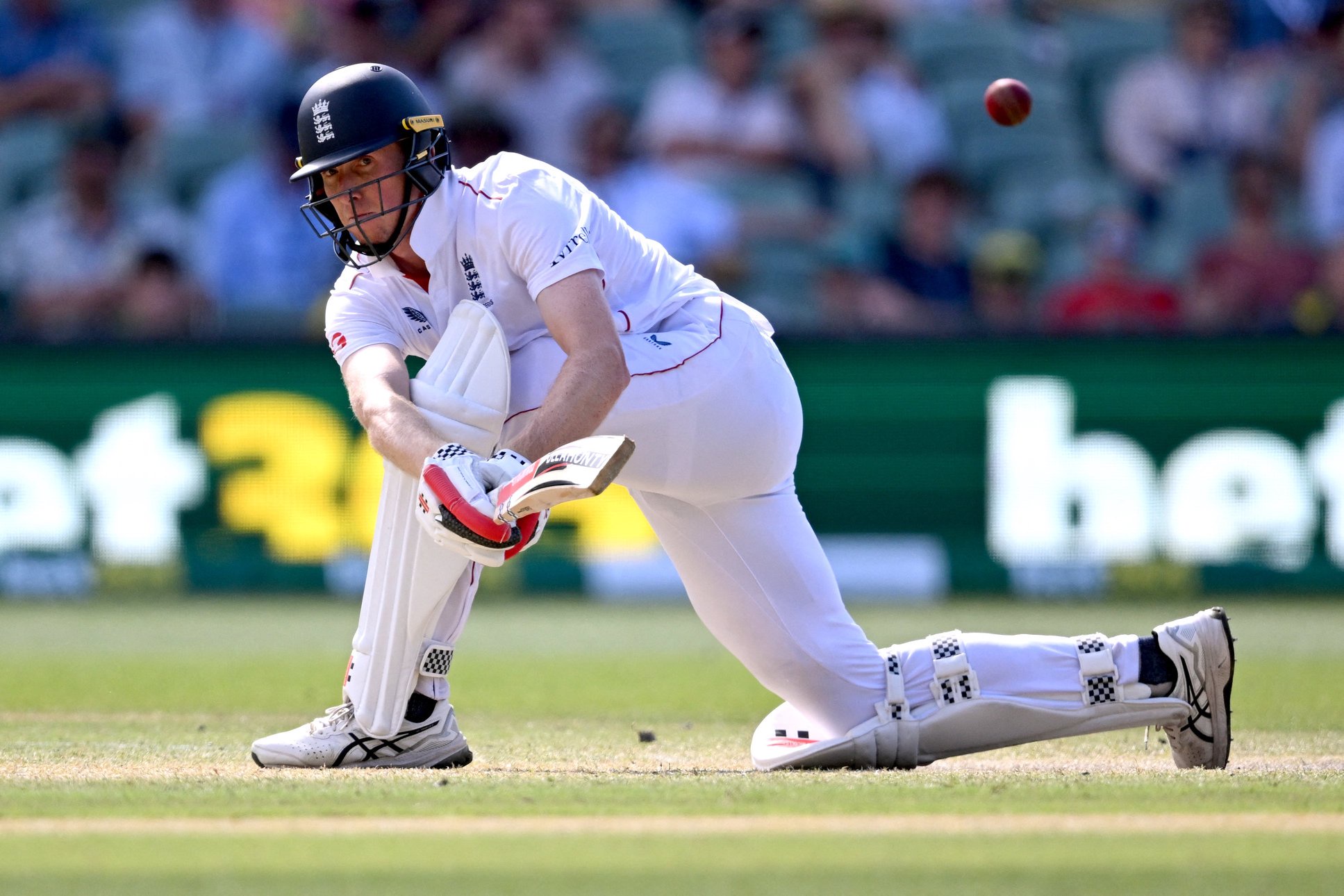 Opener Crawley delivered a battling 85 to delay England’s defeat