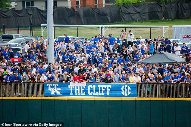 Until a new park was completed in 2019, Kentucky’s baseball stadium was named after Cliff Hagan and even has a student section in the bleachers known as ‘The Cliff'