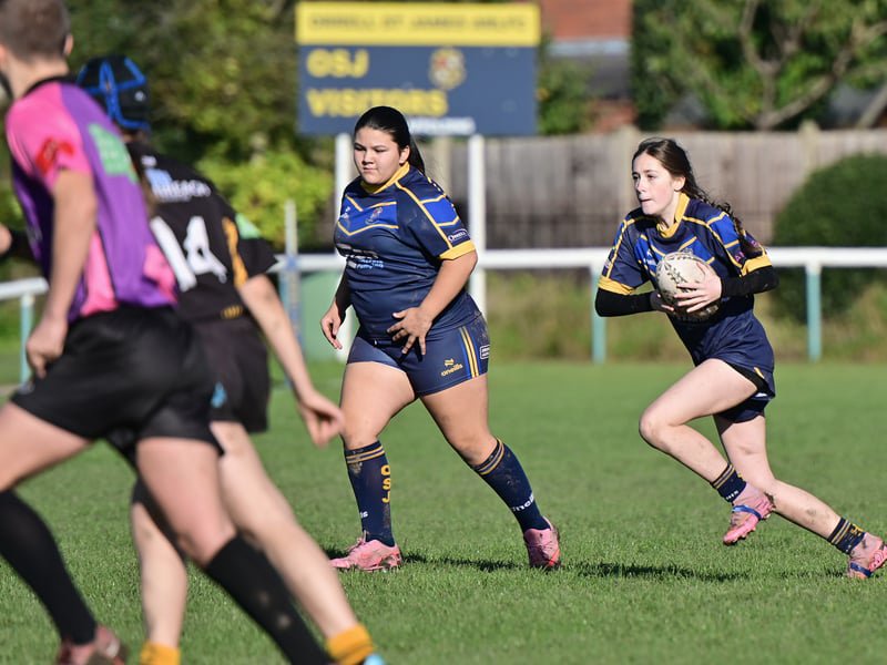 Orrell Under-12s went up against Leigh Miners