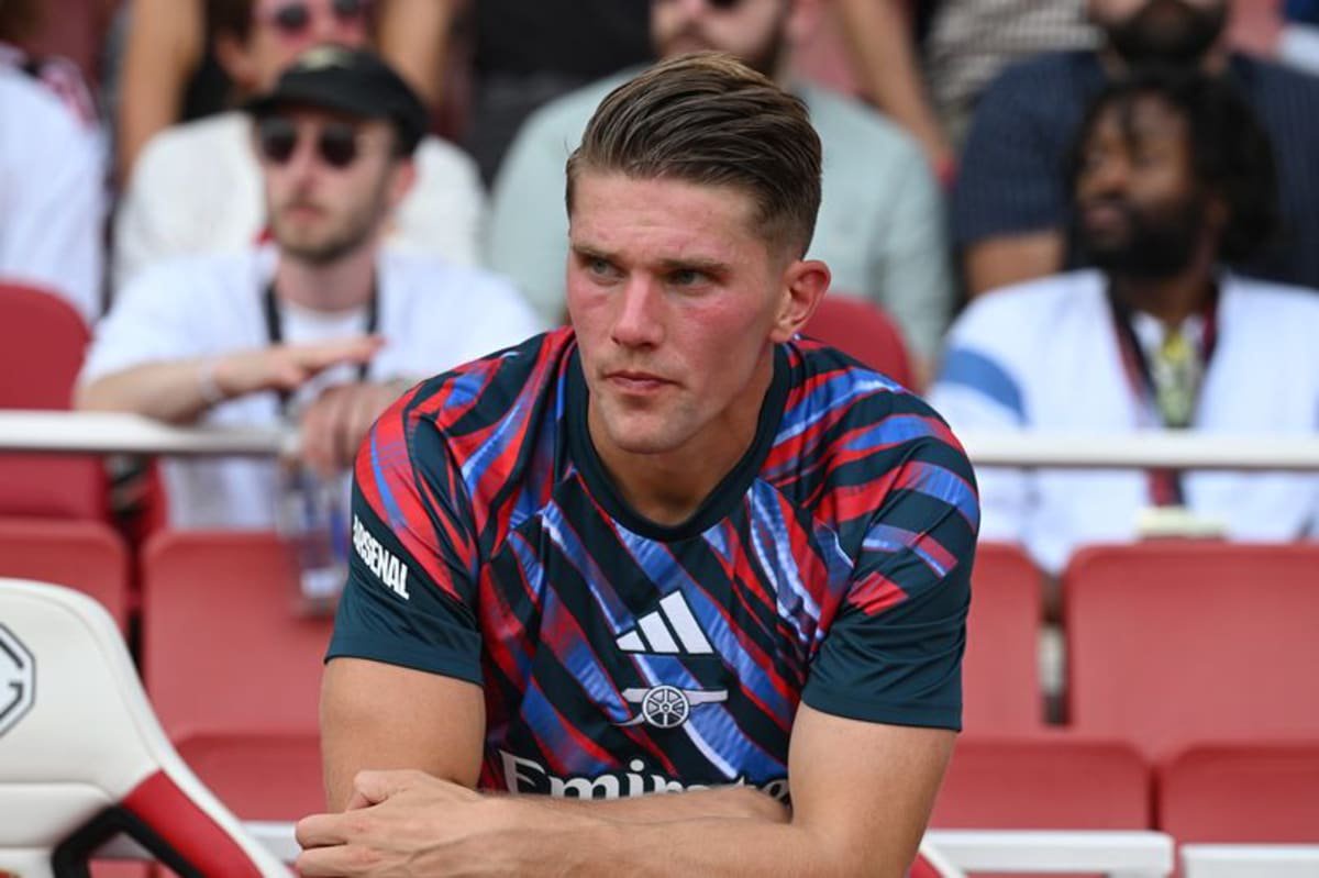 Arsenal's Viktor Gyokeres after the pre-season friendly match between Arsenal FC and Borussia Dortmund at Emirates Stadium on August 09, 2026 in London, England