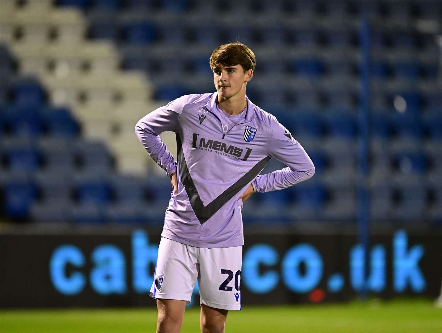 Jack Daley was in the starting line-up for the Jersey Mike’s Trophy match Picture: Barry Goodwin